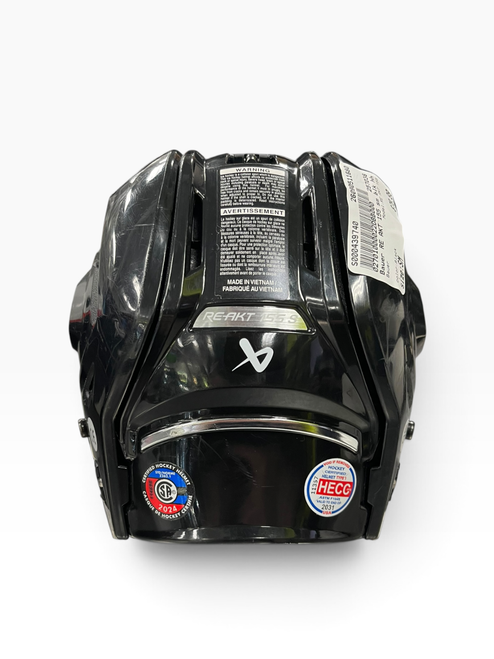 Vist Large View of Product Image Which is Used Bauer RE AKT 155 Hockey Helmet Only Black SM