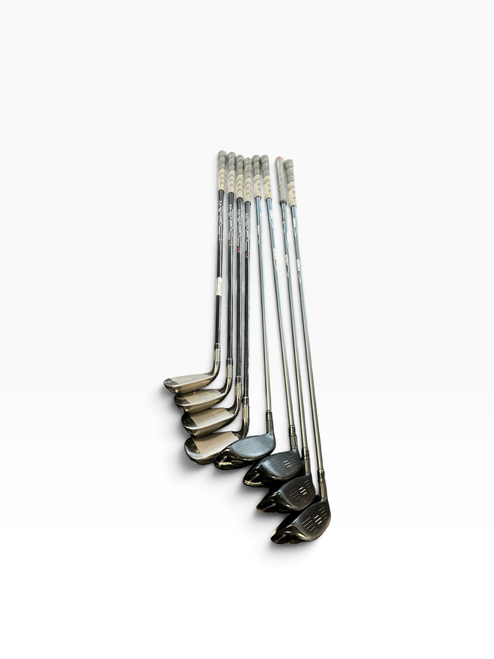 Vist Large View of Product Image Which is Used Taylormade M2 IRON SET + HYBRID SET Mens Iron Set RH 3I-PW