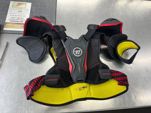 Vist Large View of Product Image Which is Used Warrior DYNASTY HD1 SHOULDER PADS Intermediate Shoulder Pads XL