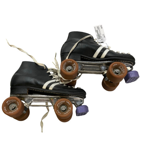 Vist Large View of Product Image Which is Used Chicago LADIES ROLLERSKATES Senior Roller Quad Skates Black Senior 4