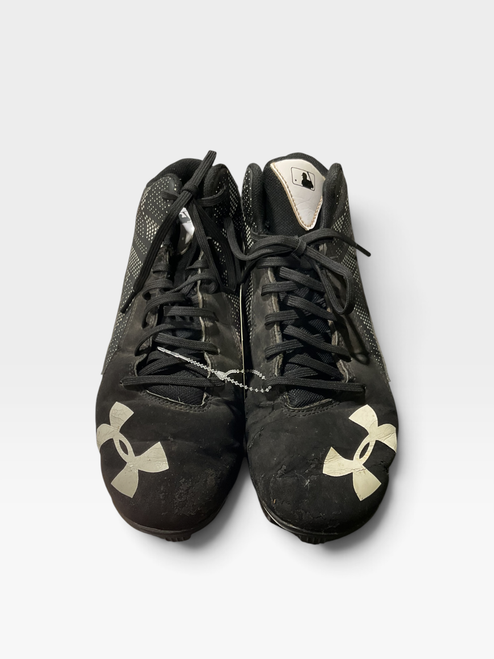 Vist Large View of Product Image Which is Used Under Armour BB CLEATS BB/SB Cleats Black Junior 06