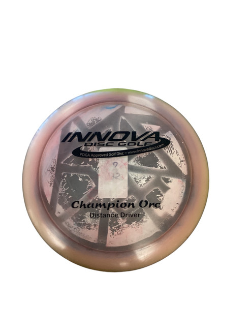 Vist Large View of Product Image Which is Used Innova CHAMPION THUNDERBIRD PAUL MCBETH Disc Golf Driver Pink
