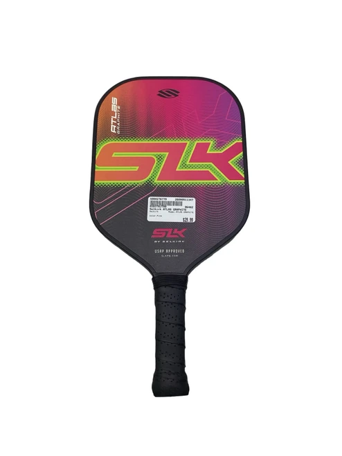 Vist Large View of Product Image Which is Used Selkirk ATLAS GRAPHITE Pickleball Racquet Pink