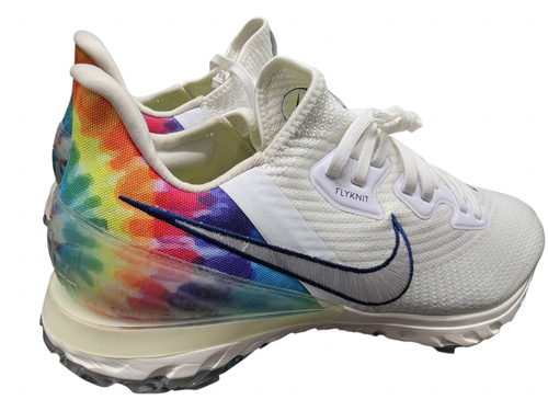 Vist Large View of Product Image Which is Used Nike Air Zoom Infinity Tour NRG “Peace, Love and Golf” Men's Golf Shoes Size 13 (Style #: CT3732-100)