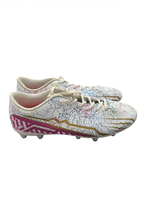 Vist Large View of Product Image Which is Used Soccer Cleats White Senior 9