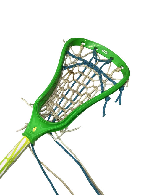 Vist Large View of Product Image Which is Used STX 6000 Wmn Atk/Mid Complete Stick Green And Royal Blue