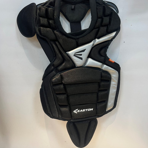 Vist Large View of Product Image Which is Used Easton MAKO Catchers Chest Protector Black Intermed