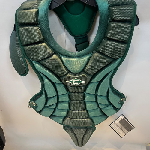 Vist Large View of Product Image Which is Used Easton GREEN ADULT CHEST PROTECTOR Catchers Chest Protector Green Adult