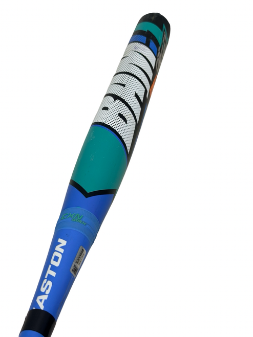 Vist Large View of Product Image Which is Used Easton BAM FIREFLEX Balanced SP22BAMB 26oz USSSA Slowpitch Softball Bat 34" 34/26