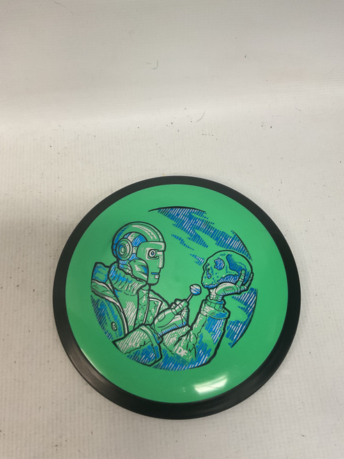 Vist Large View of Product Image Which is Used Axiom NEUTRON WAVE Disc Golf Driver Green