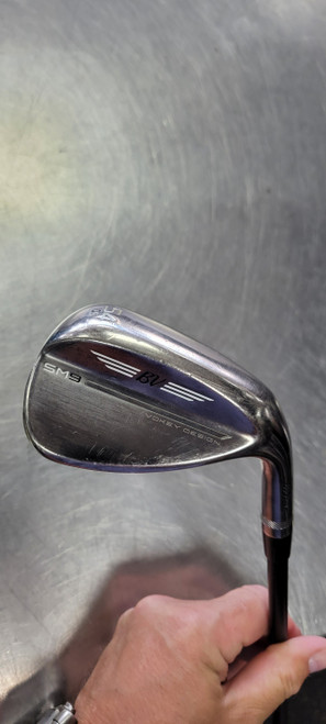 Vist Large View of Product Image Which is Used Titleist SM9 54 10 S Golf Wedge Mens RH 54 Degree