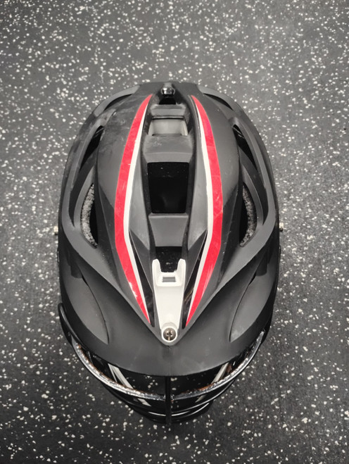 Vist Large View of Product Image Which is Used Cascade S Lacrosse Helmet Black One Size