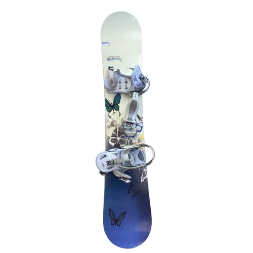 Vist Large View of Product Image Which is Used Never Summer INFINITY Womens Board/Bindings White 145 cm