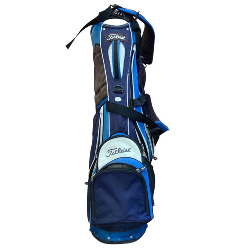 Vist Large View of Product Image Which is Used Titleist BAG STAND TITLEIST NAVY Mens Stand Bag Navy Blue