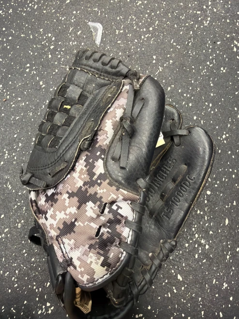 Vist Large View of Product Image Which is Used Adidas TS 1000DC BB/SB Glove RH Throw Black 10"