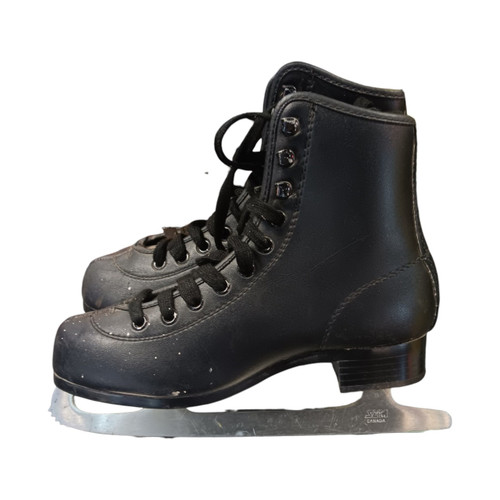 Vist Large View of Product Image Which is Used Boys Figure Skate Black Junior 02