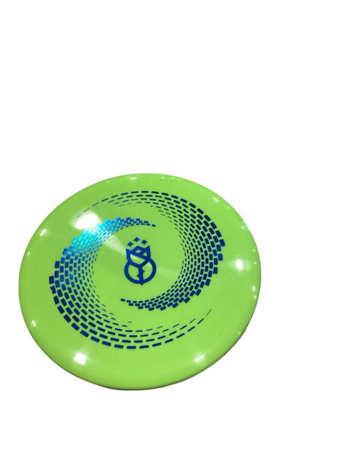 Vist Large View of Product Image Which is Used DGA RIFT Disc Golf Mid Range Neon Green