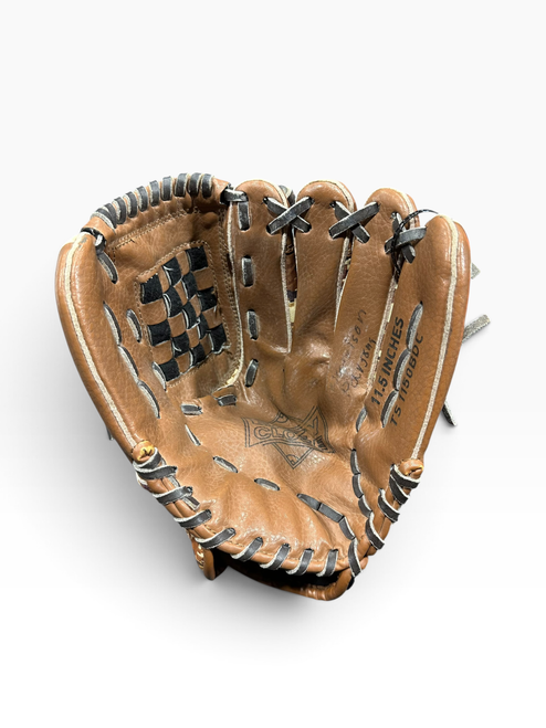 Vist Large View of Product Image Which is Used Adidas EASY CLOSE TS115OBDC BB/SB Glove RH Throw Brown 11 1/2"
