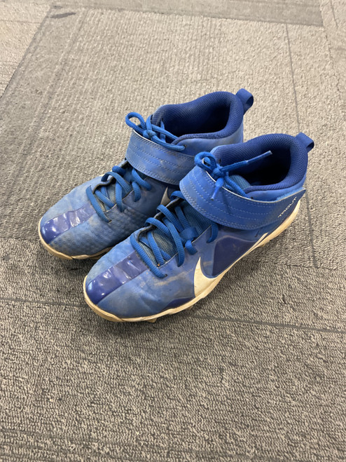 Vist Large View of Product Image Which is Used Nike TROUT BB CLEATS BB/SB Cleats Royal Blue Junior 05.5