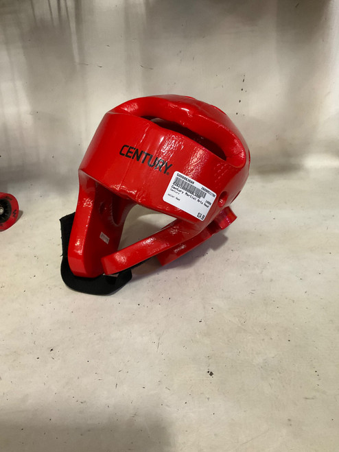 Vist Large View of Product Image Which is Used Century Martial Arts Head Gear Red