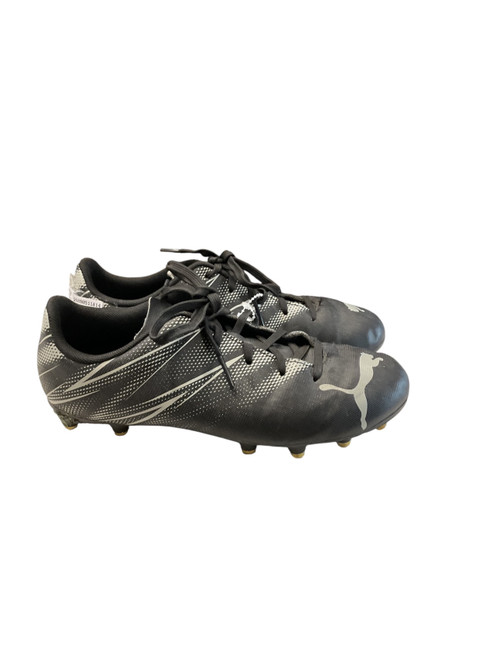 Vist Large View of Product Image Which is Used Puma Soccer Cleats Black Junior 03