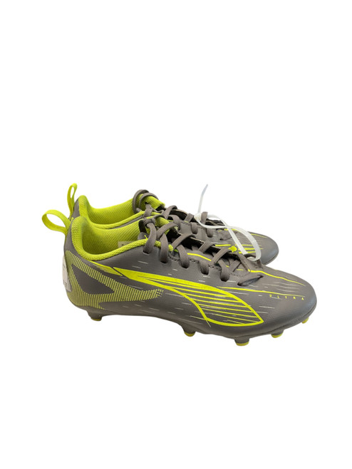 Vist Large View of Product Image Which is Used Puma Soccer Cleats Grey Junior 02