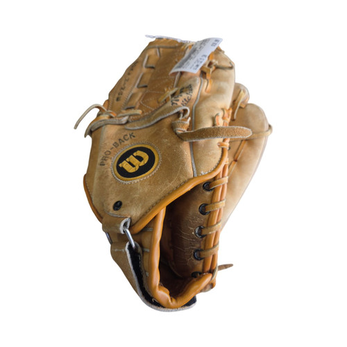 Vist Large View of Product Image Which is Used Wilson PRO STYLE RHT GLOVE BB/SB Glove RH Throw Brown 12 1/2"