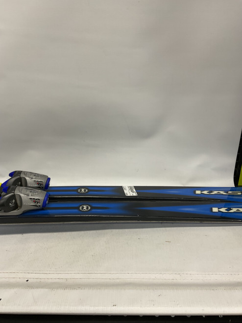 Vist Large View of Product Image Which is Used KASTLE WING 3 Mens DH Ski/Binding Royal Blue 180 cm