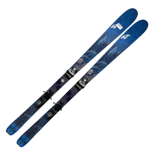 Vist Large View of Product Image Which is Used Nordica NAVIGATOR 85 Mens Down Hill Ski/Binding Navy Blue 179 cm