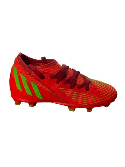 Vist Large View of Product Image Which is Used Adidas Soccer Cleats Orange Youth 13.0