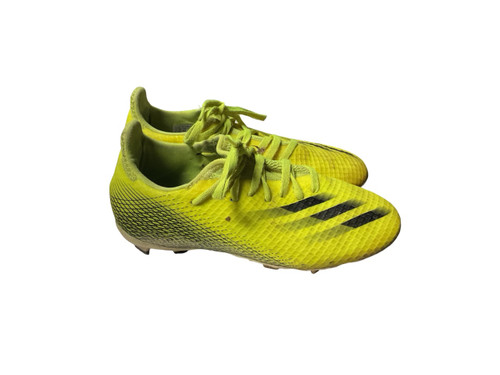 Vist Large View of Product Image Which is Used Adidas Soccer Cleats Yellow Junior 03