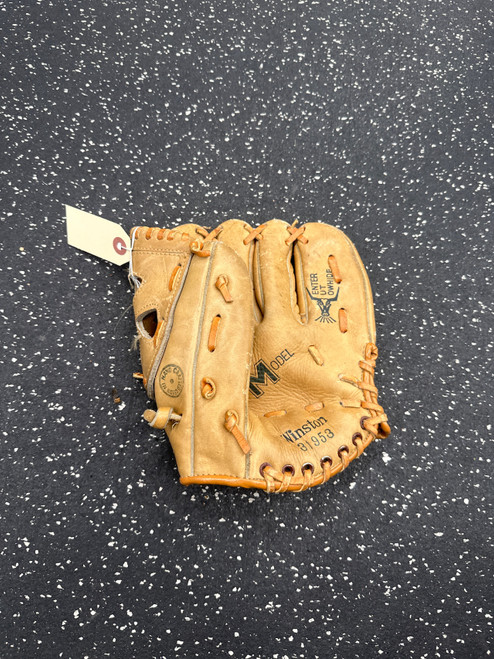 Vist Large View of Product Image Which is Used WINSTON PRO MODEL BB/SB Glove RH Throw Brown 11"