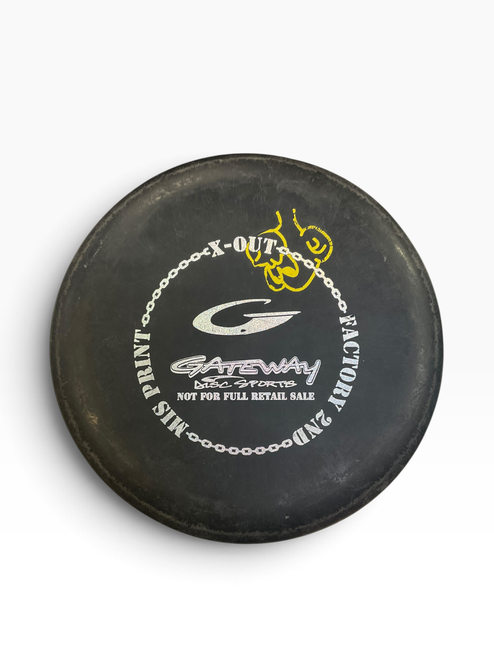 Vist Large View of Product Image Which is Used Gateway SSS WIZARD Disc Golf Putter Black 175g