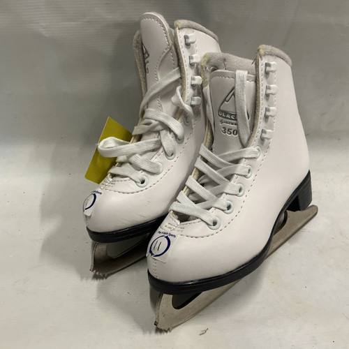 Vist Large View of Product Image Which is Used Jackson GLACIER 350 Girls Figure Skate White Youth 11.0