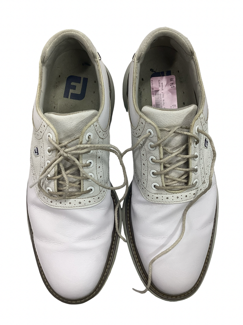 Vist Large View of Product Image Which is Used Foot Joy Mens Golf Shoes White Senior 10