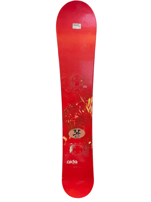Vist Large View of Product Image Which is Used Ride VISA Mens Snowboard Only Red 154 cm