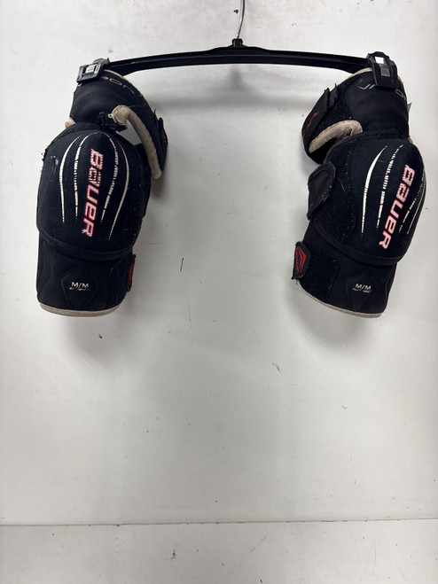 Vist Large View of Product Image Which is Used Bauer VAPOR PRO LITE Junior Elbow Pads MD