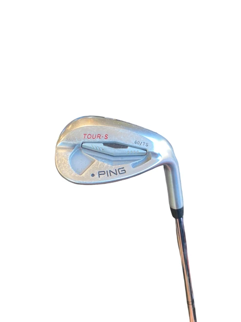 Vist Large View of Product Image Which is Used Ping TOUR S BLACK DOT Golf Wedge Mens RH 60 Degree