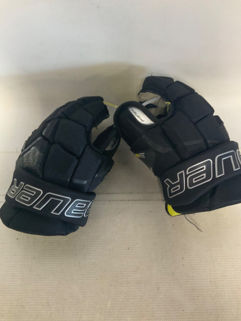 Vist Large View of Product Image Which is Used Bauer SUPREME 3S Junior Gloves Black 12"