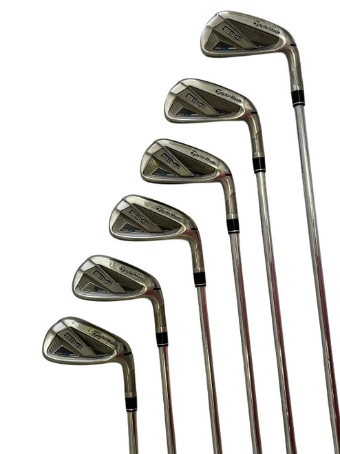 Vist Large View of Product Image Which is Used Taylormade Sim 2 Max Mens RH Iron Set 5-PW