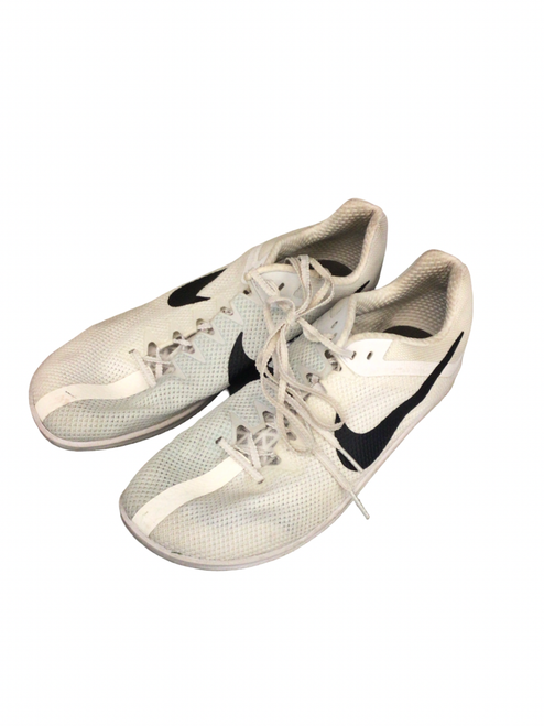 Vist Large View of Product Image Which is Used Nike Track & Field Cleats Adult White Senior 10.5
