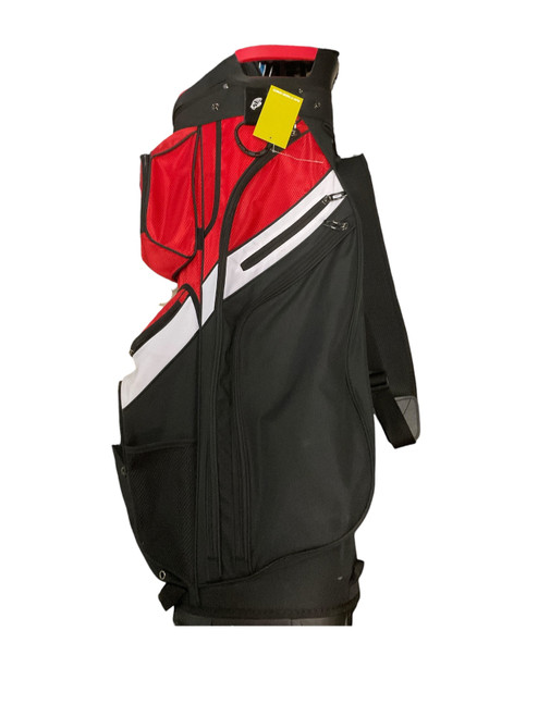 Vist Large View of Product Image Which is Used LIVSINGOLF STAND BAG Mens Cart Bag Red