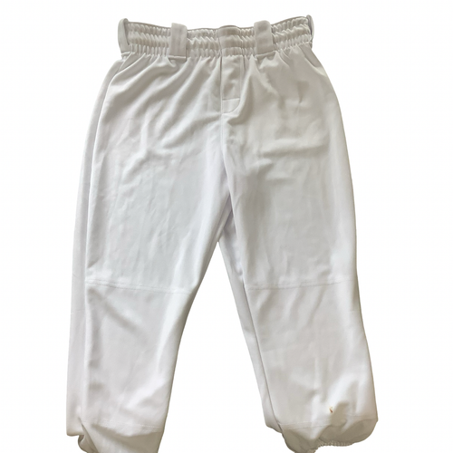 Vist Large View of Product Image Which is Used Rawlings YTH MD KNICKERS WHITE BASEBALL BB/SB Pant Boys White MD