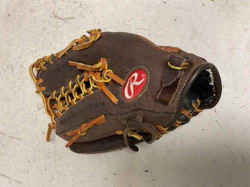 Vist Large View of Product Image Which is Used Rawlings PPE1225TBR BB/SB Glove LH Throw Brown 12 1/4"