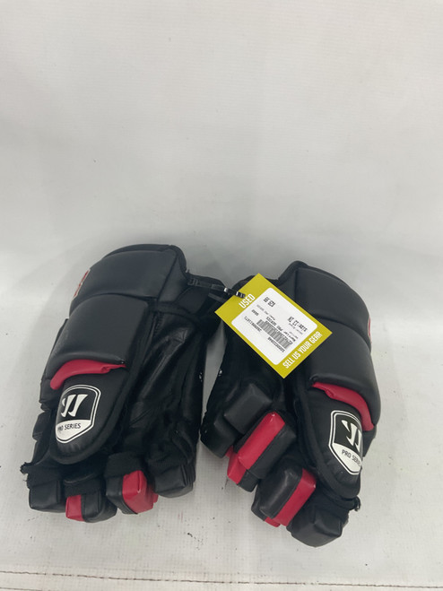 Vist Large View of Product Image Which is Used Warrior PRO SERIES Senior Gloves Black 13"