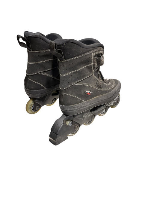 Vist Large View of Product Image Which is Used Rollerblade Senior Rec Fitness Skates Black Senior 8