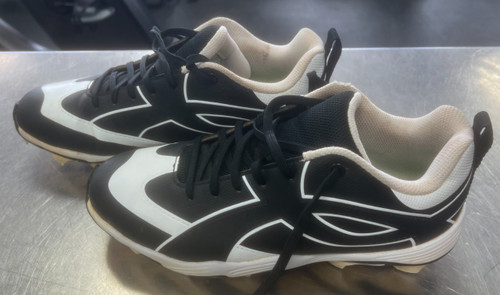 Vist Large View of Product Image Which is Used Under Armour SHOE BB/SB Cleats Black Senior 7