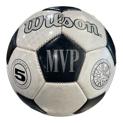 Vist Large View of Product Image Which is Used Wilson 5 All Size Soccer Ball Smoke And Black 5