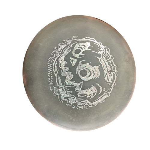 Vist Large View of Product Image Which is Used Innova HALLOWEEN AVIAR Disc Golf Putter Grey