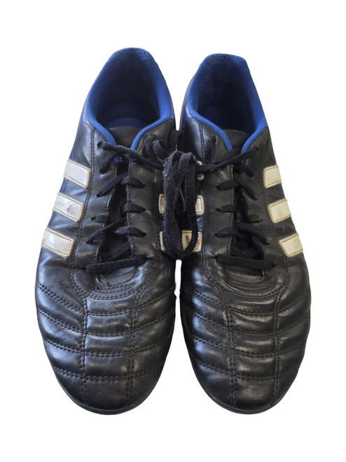 Vist Large View of Product Image Which is Used Adidas Soccer Cleats Black Senior 12